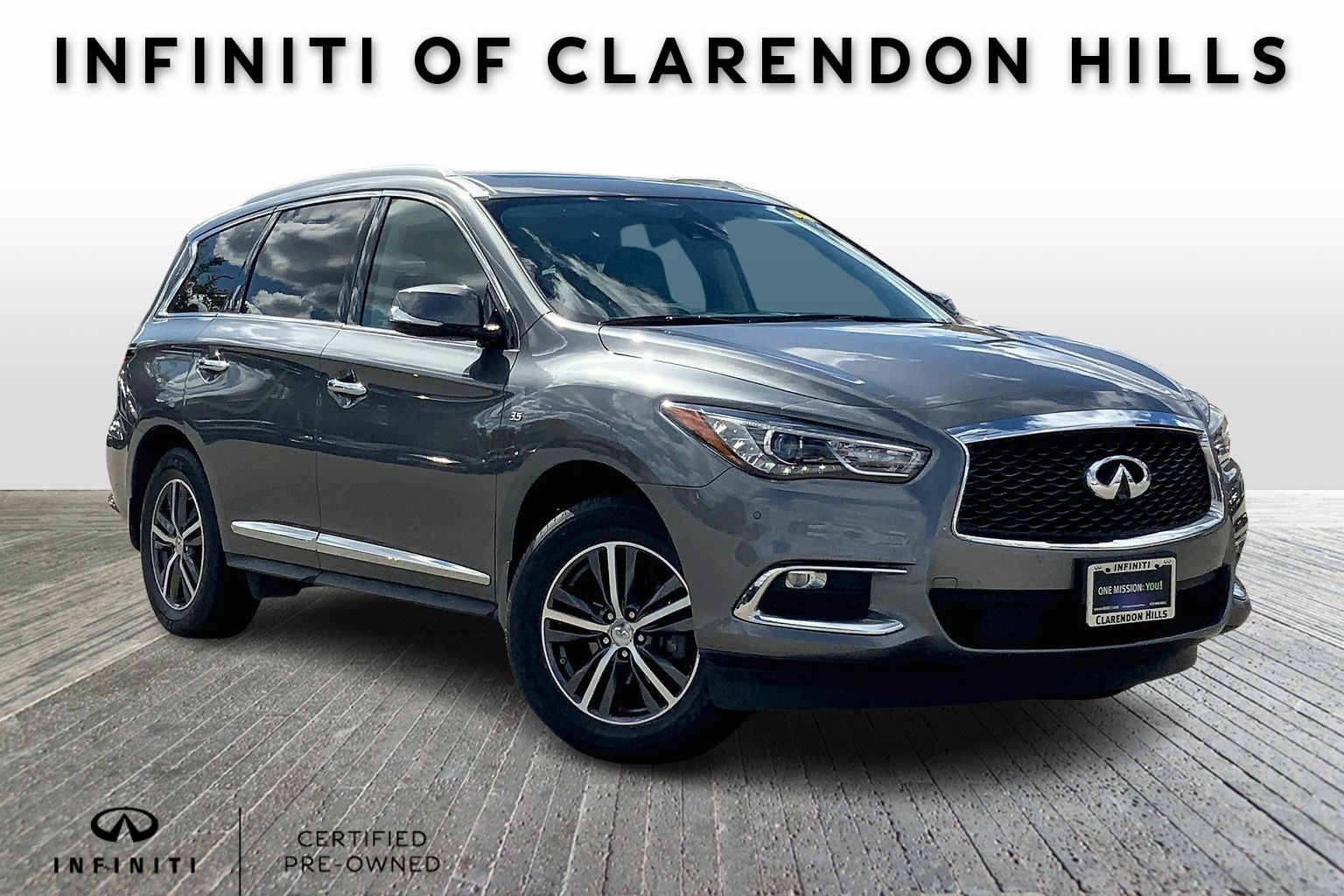Certified Pre-Owned 2019 INFINITI QX60 LUXE 4D Sport Utility in 